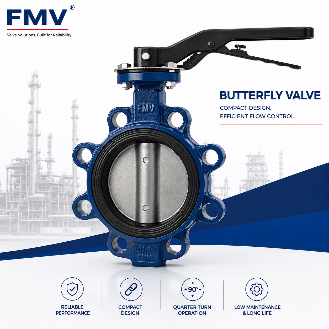 Industrial Butterfly Valve