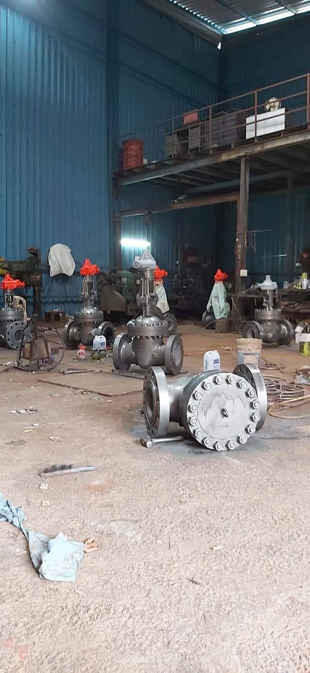 Industrial valve manufactured by FMV Valve Automation
